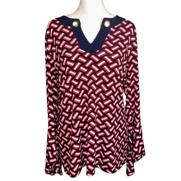MICHAEL Michael Kors Tops - MICHAEL Michael Kors Dress Blouse Top Size Medium
